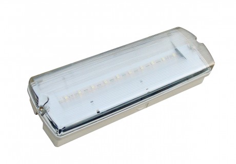 LED Emergency Bulkhead 3W IP65 