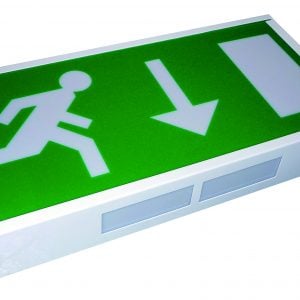 LED Emergency Exit Box Sign Oct17