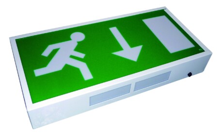 LED Emergency Exit Box Sign  