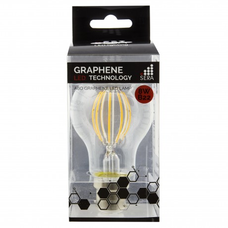 8W B22 Graphene LED Dimmable Filament Bulb  (A60)