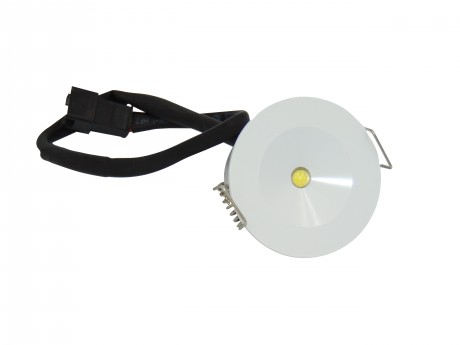 Emergency LED Downlight 3w Mini Spot 