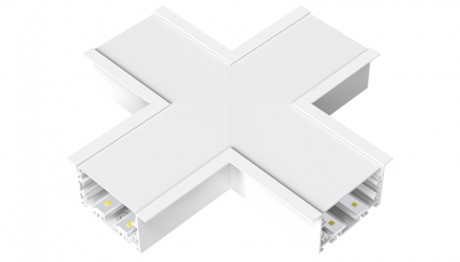 STL288 Modular Linear LED Recessed Cross Section