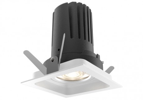 Adjustable Square 9w Recessed Dimmable LED Downlight View 50