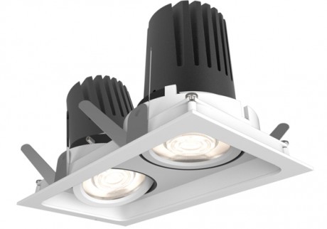 Twin Adjustable 2 x 9W  Dimmable LED Downlights View 50