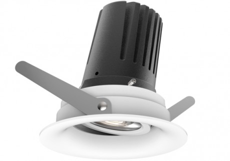 9W Dimmable View 50 Scoop Adjustable Recessed LED Downlights
