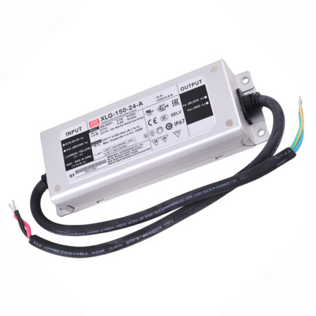 150W 24V Constant Voltage  LED Driver For LED Strip Lights 