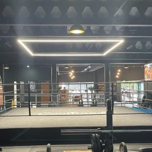 Suspended LED Rectangle Boxing Gym
