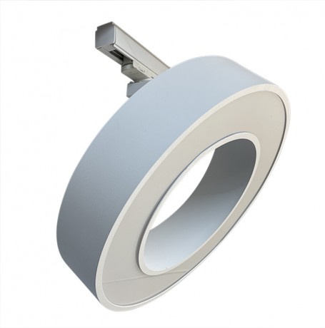 26W Track Ring Dimmable Light White / Black 