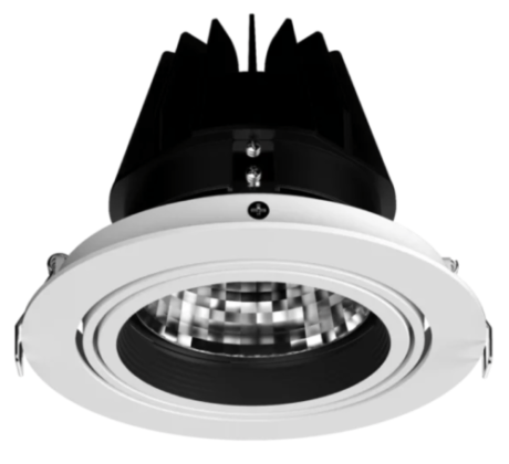 Round Maxi Gimbal Light Dimmable 