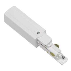 End feed for GLOBAL Trac pulse dali track White