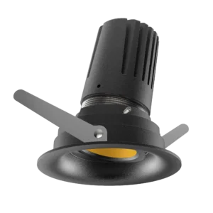 View 50 Adjustable Scoop Black with Gold Baffle