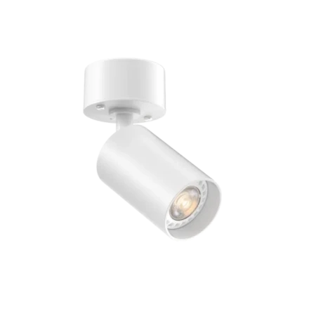 GU10 Surface Mounted Spotlight Tubular 50 White / Black / Gold / Knurled