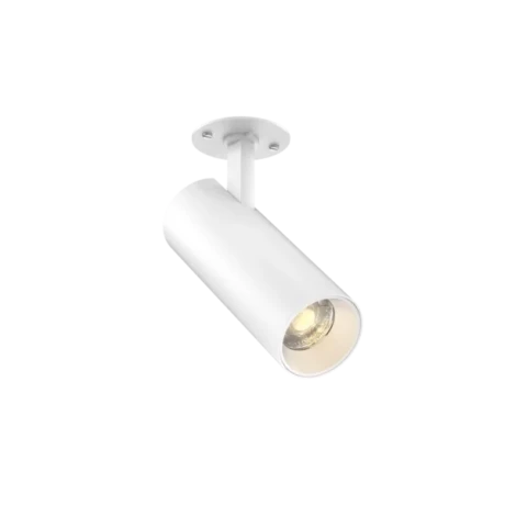 Besa Plate Spotlight Tubular 60 GU10 White / Black