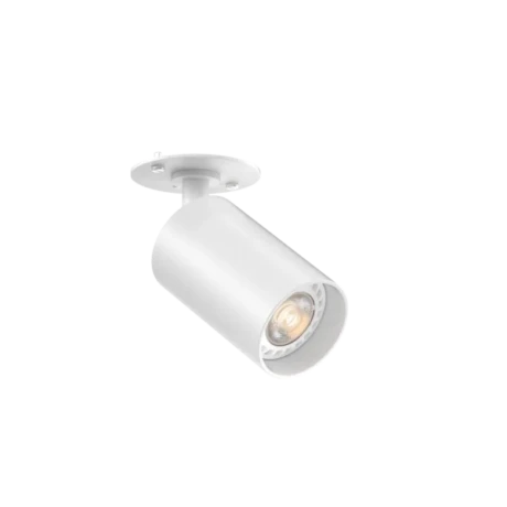 Besa Plate Spotlight Tubular 50 GU10 White / Black / Gold