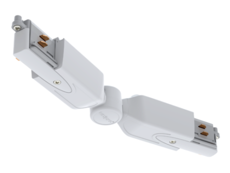 3 Circuit Track Lighting Adjustable Connector Unipro ALC3W/ALC3B