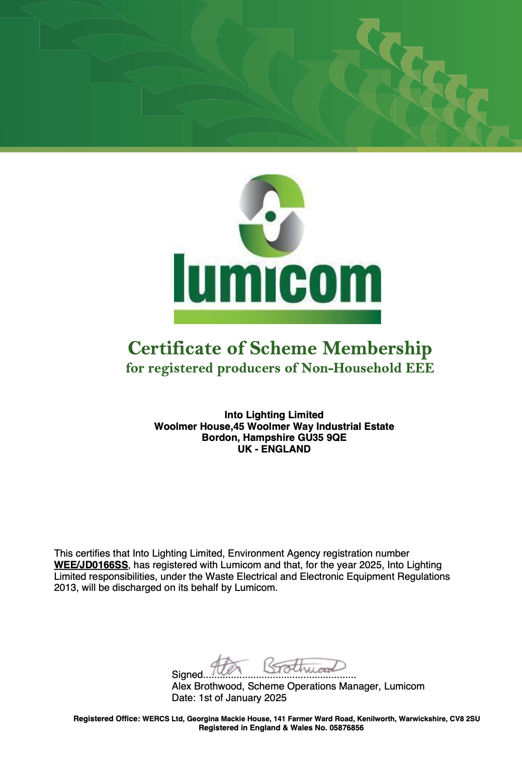 Lumicon Certification