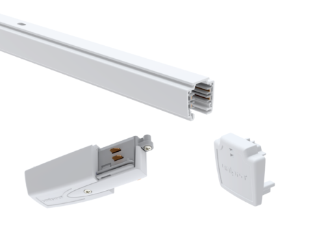 3-Circuit Track Lighting Kit Surface Mounted