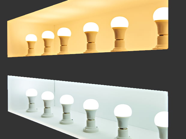 Warm and Cold Lights