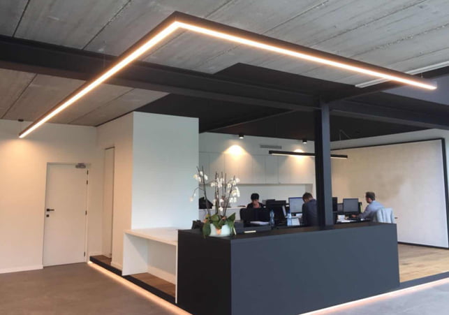 Office Suspended Linear Lighting