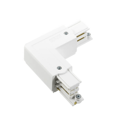 Global Trac L Connector Lighting Track White XTS34-1