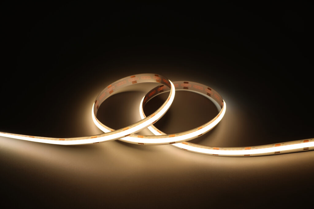 Tuneable White COB LED Strip - On